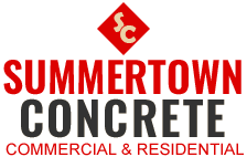 Summertown Logo with Red and grey